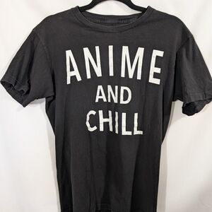 Black Matter Graphic Tee in Black and White